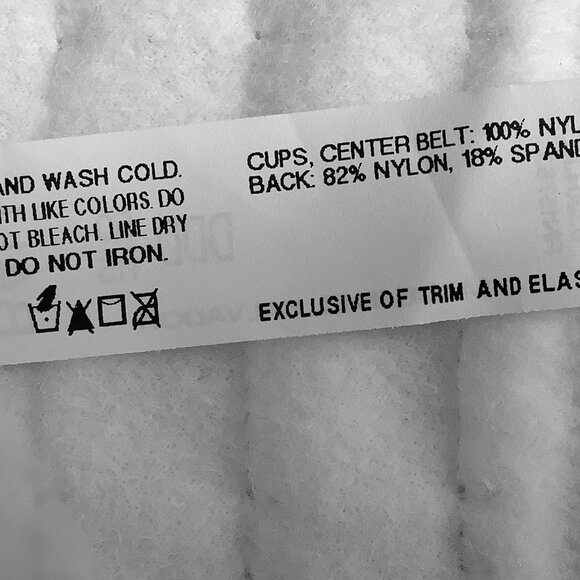 Bali Bra 50DDD Underwire White NWT - Picture 8 of 10